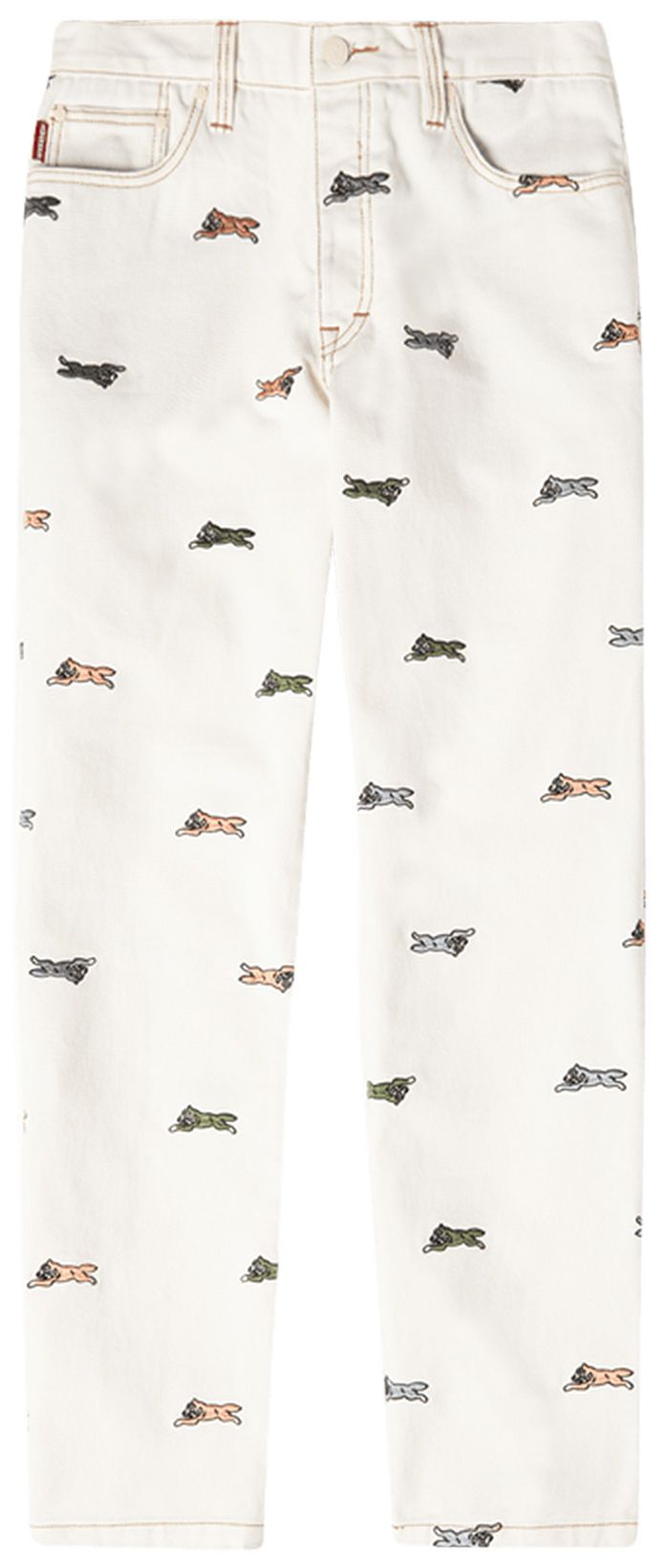 Icecream Stampede Pants Antique White