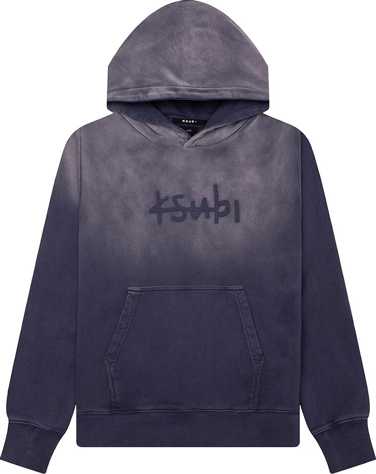 Ksubi Heritage Kash Iced Neptune Hoodie Blue