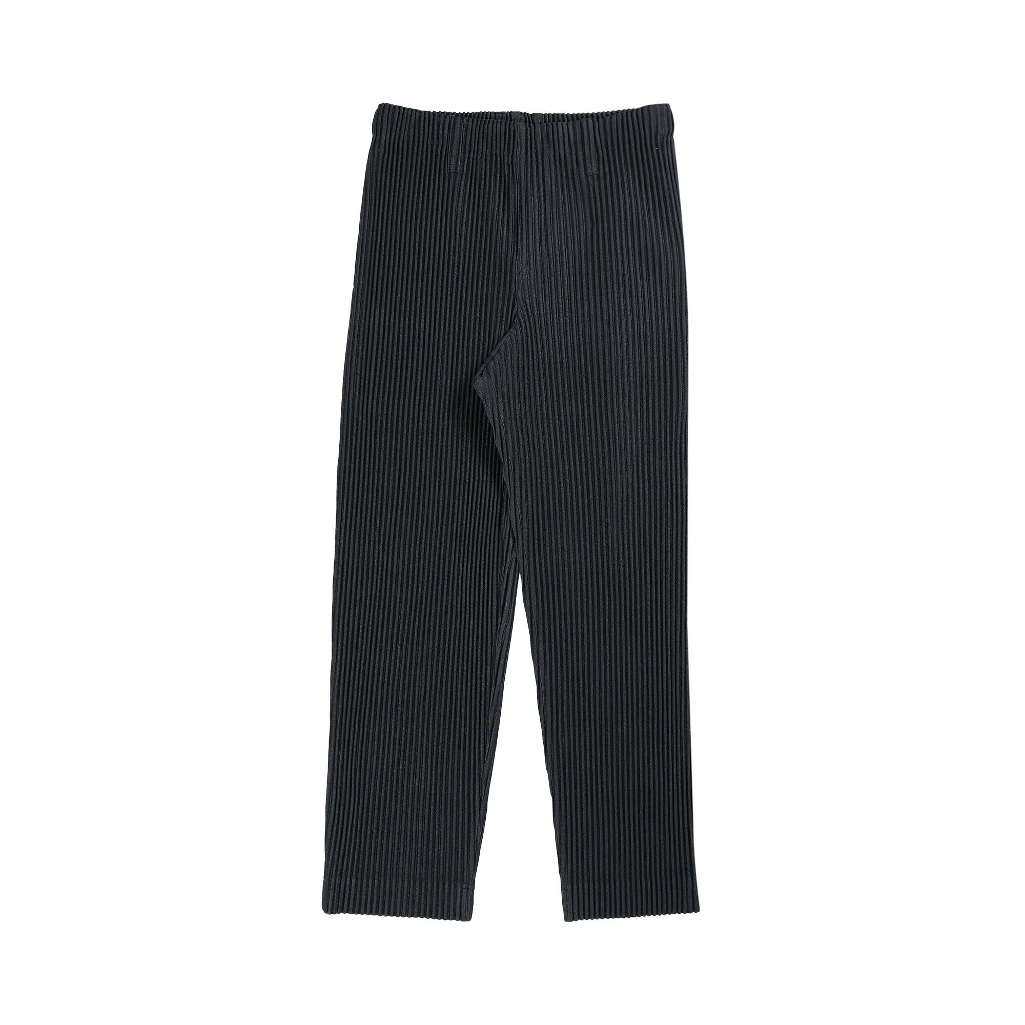 Buy Homme Plissé Issey Miyake Tailored Pleated Pants 'Black