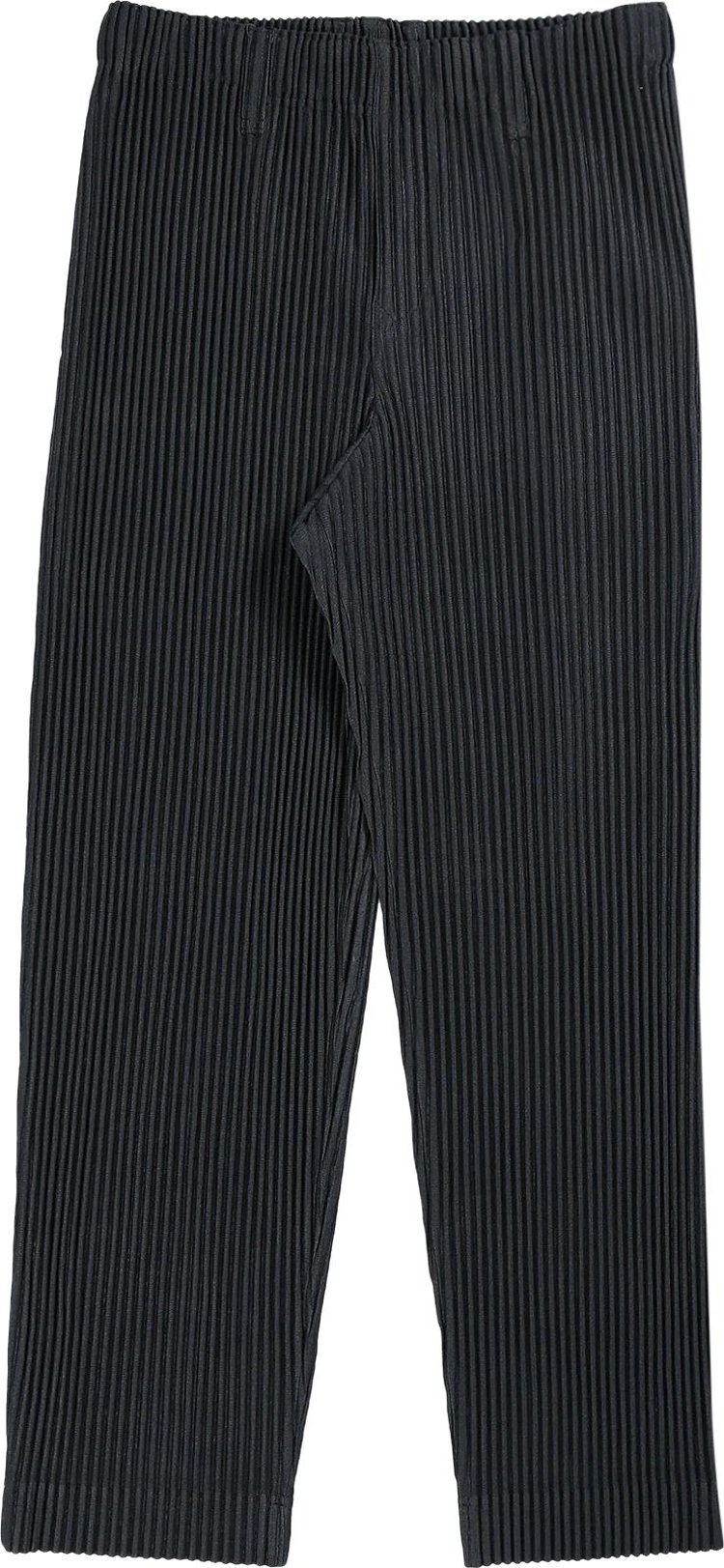 Homme Plissé Issey Miyake Tailored Pleated Pants 'Black'