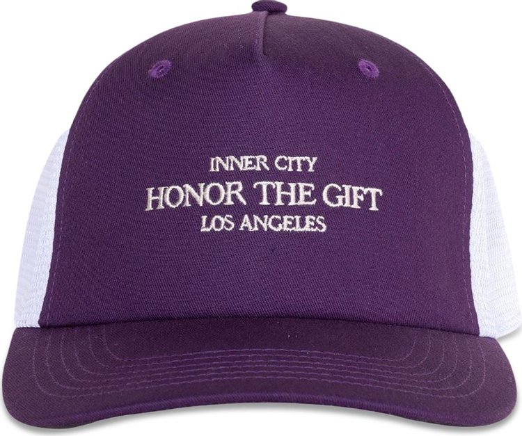 Honor The Gift Inner City Signature Cap Purple