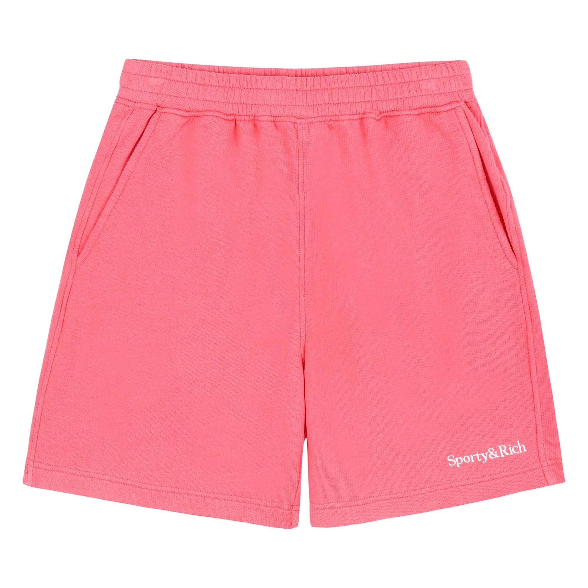 ショートパンツ Sporty & Rich SHORTS (SH007S402SC COTTONCANDY) Buy Sporty & Rich Serif Logo Soft Gym Shorts 'Cotton Candy