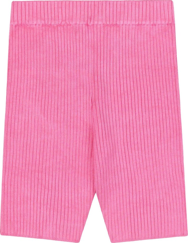 Sporty  Rich SRHWC Ribbed Biker Short Cotton Candy