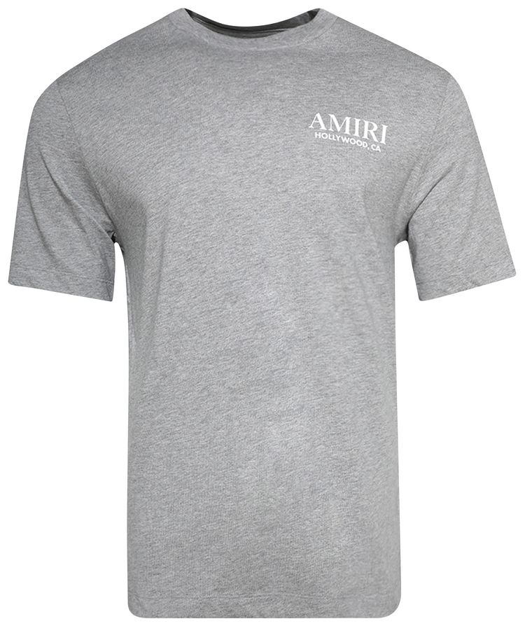 Amiri Bones Stacked Tee Grey