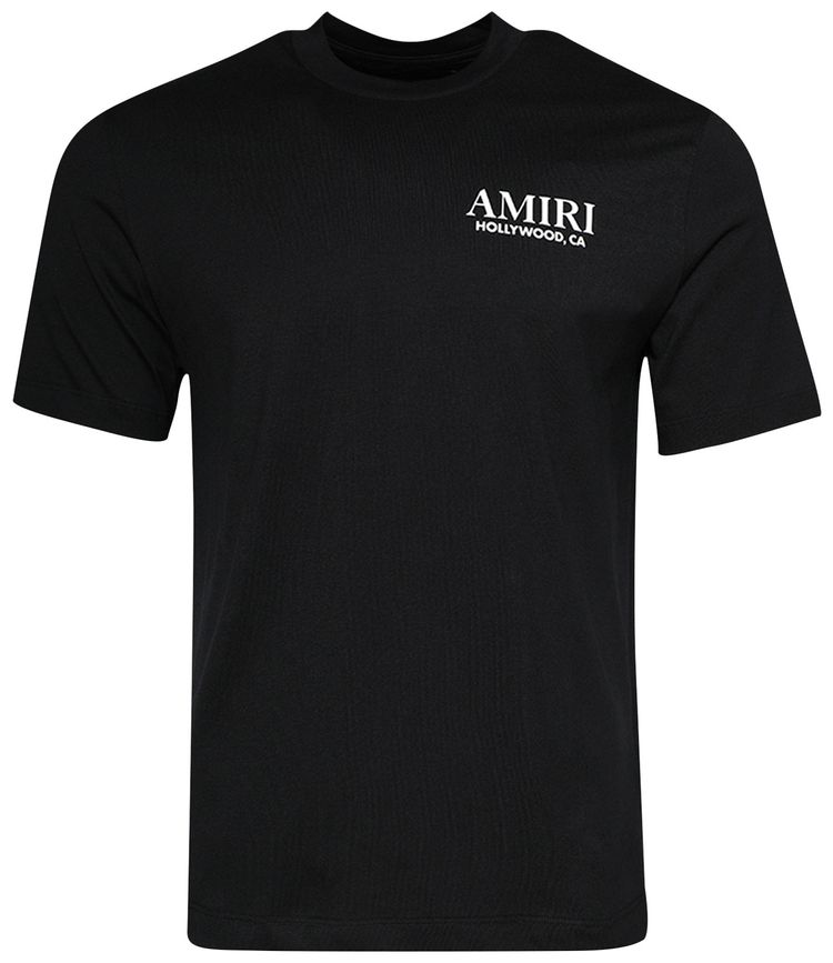Amiri Bones Stacked Tee Black