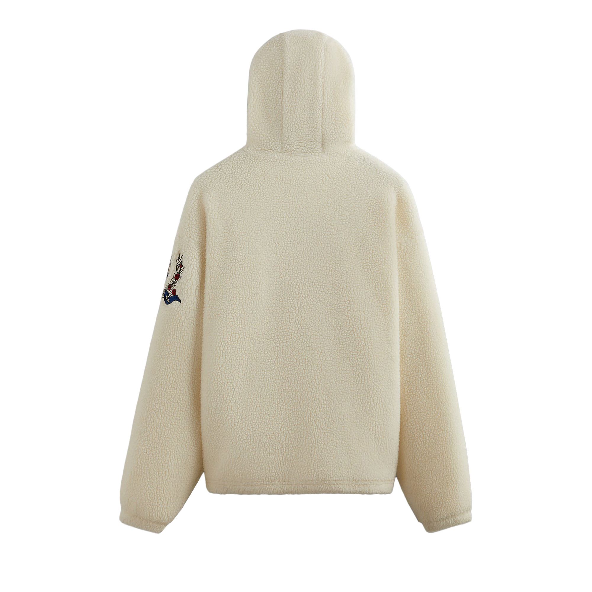 Buy Kith For the NFL: Giants Quarter Zip Sherpa 'Nano' - KHM010463