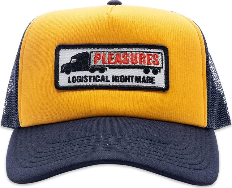 Pleasures Nightmare Trucker NavyYellow