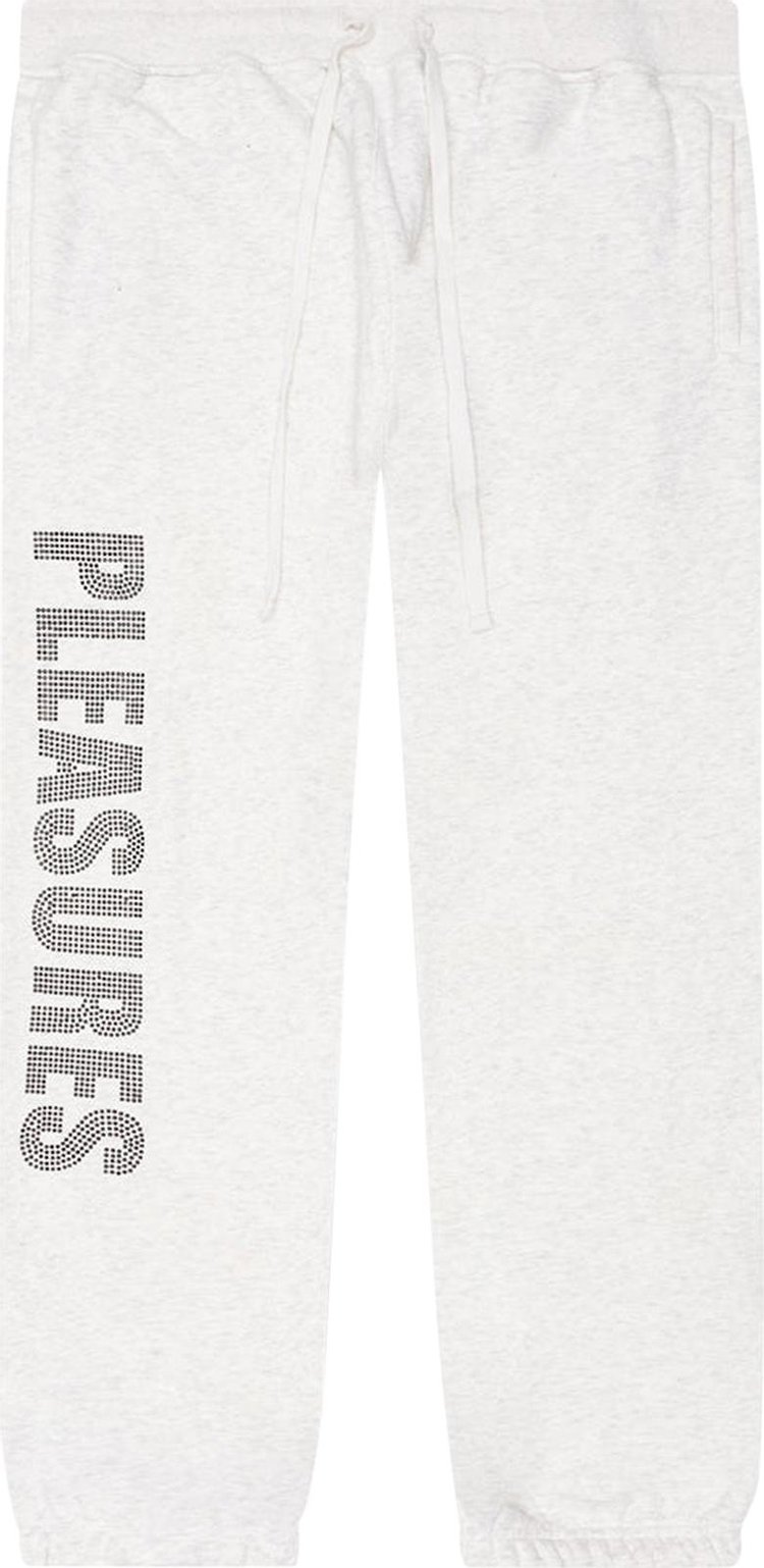 Pleasures Rhinestone Impact Sweatpants Grey