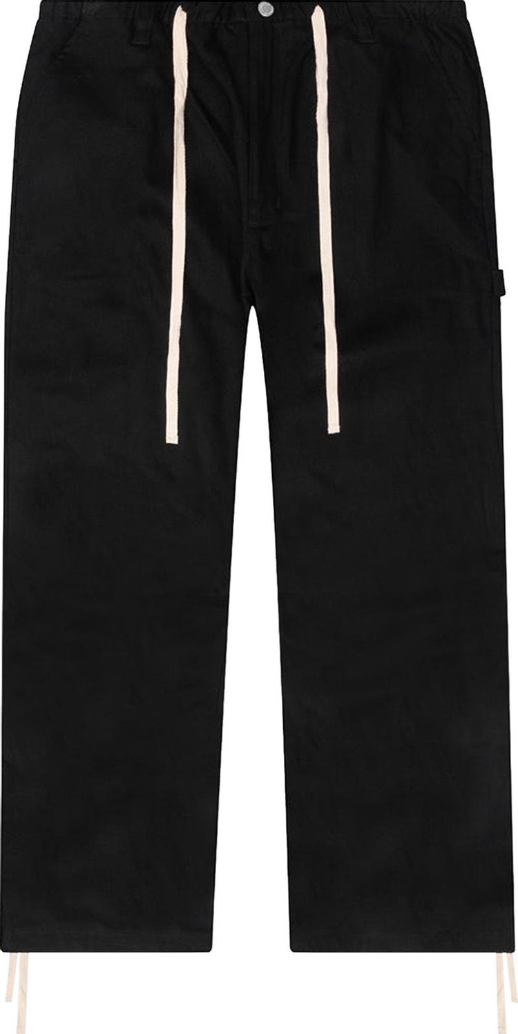 Pleasures Wander Wide Leg Pants Black