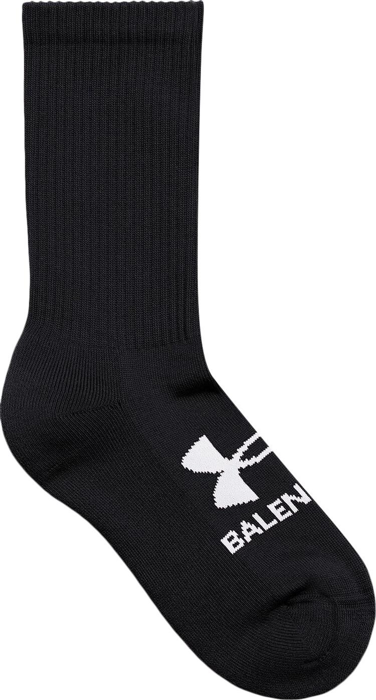 Balenciaga x Under Armour Tennis Socks BlackWhite