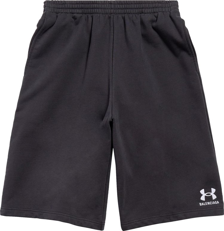 Balenciaga x Under Armour Large Shorts BlackWhite