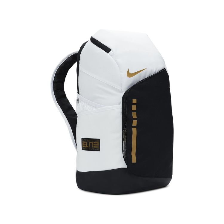 Buy Nike Hoops Elite Backpack 'White/Black/Metallic Gold' DX9786