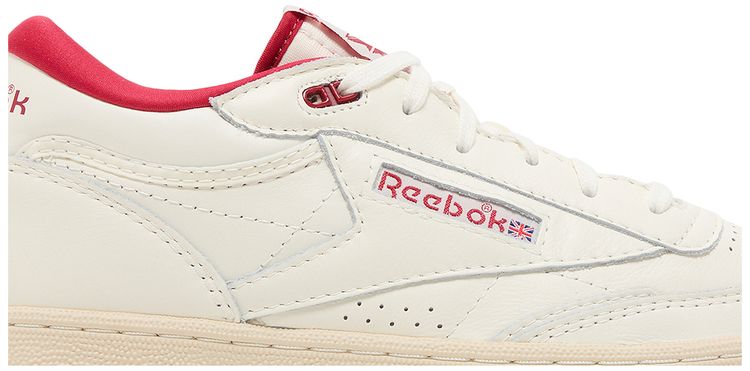 Reebok Club C Mid 2 Vintage Chalk Flash Red