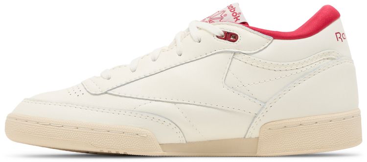 Reebok Club C Mid 2 Vintage Chalk Flash Red