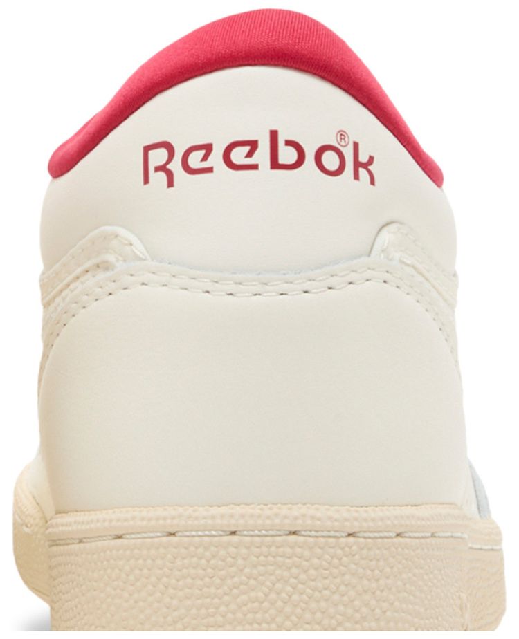 Reebok Club C Mid 2 Vintage Chalk Flash Red