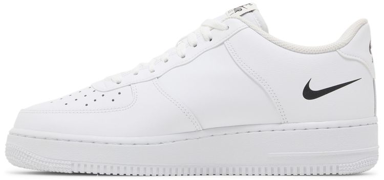 Nike Air Force 1 07 Multi Swoosh   White Black