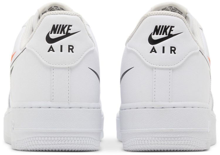 Nike Air Force 1 07 Multi Swoosh   White Black