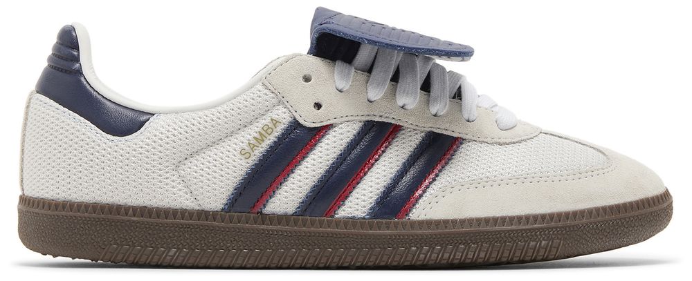 Adidas Samba Lt Crystal White Dark Blue