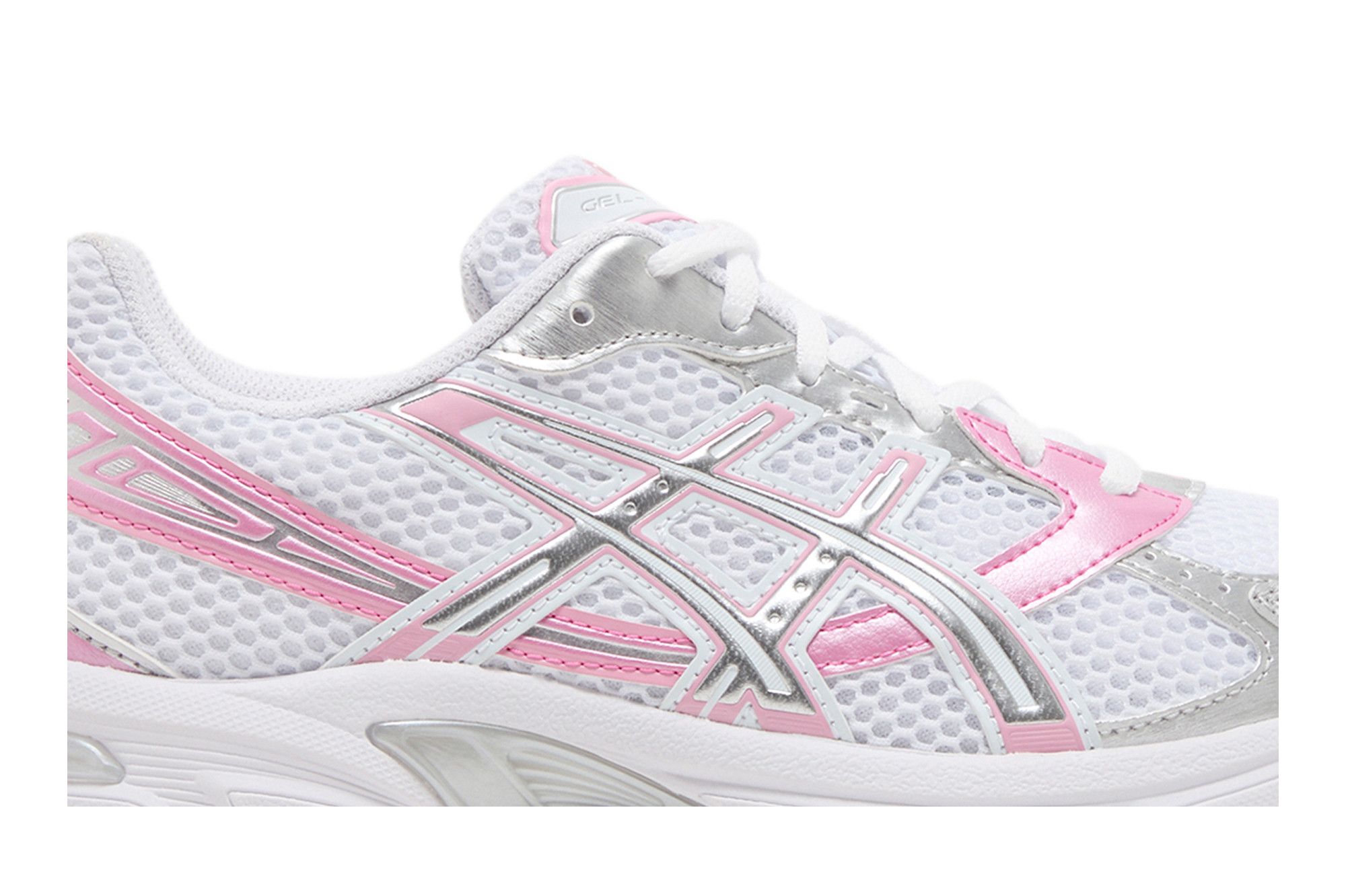 Size 11.5 Wmns Gel 1130 White Silver Pink