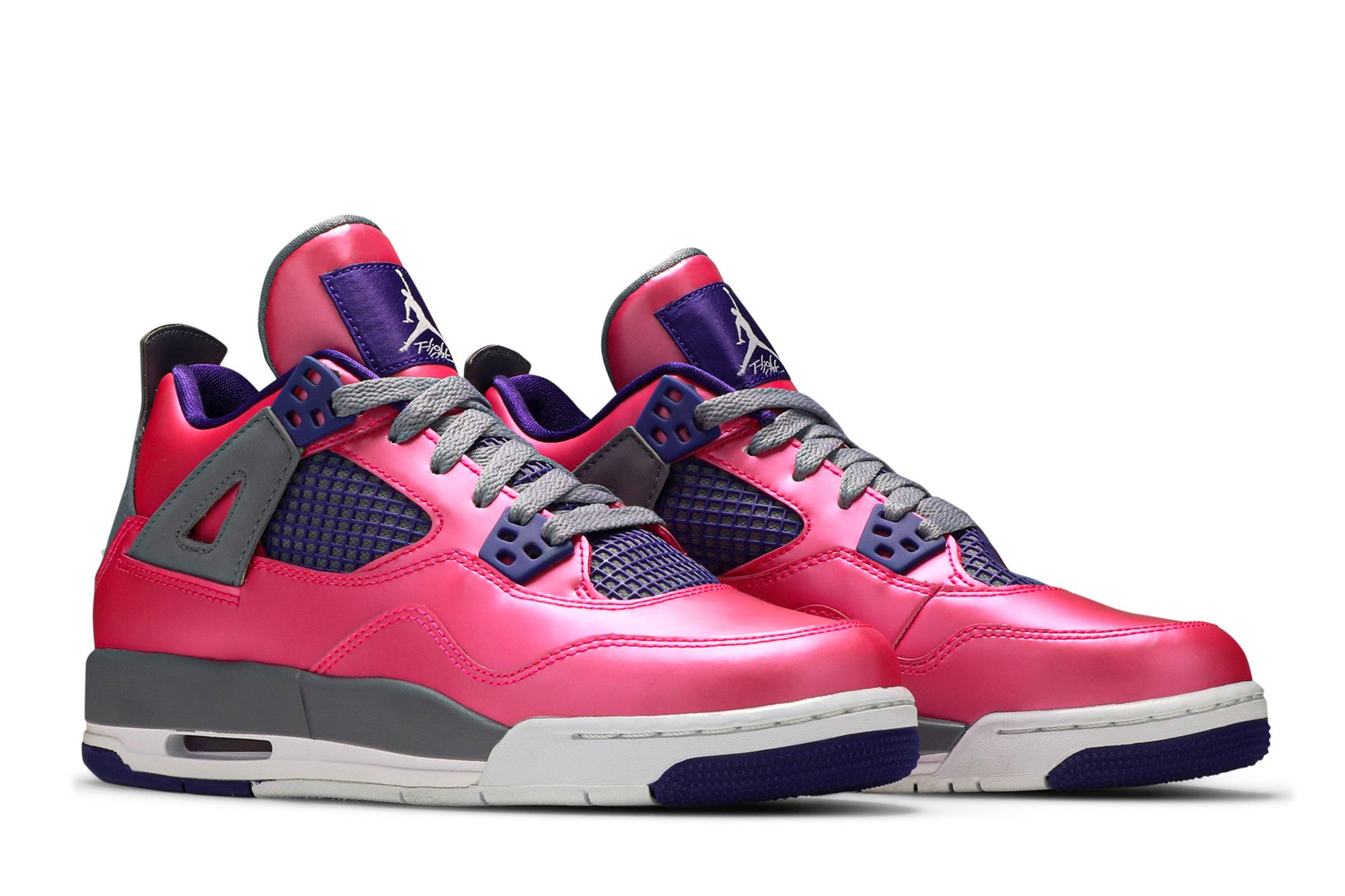 Buy Air Jordan 4 Retro GS Pink Foil 487724 607 GOAT