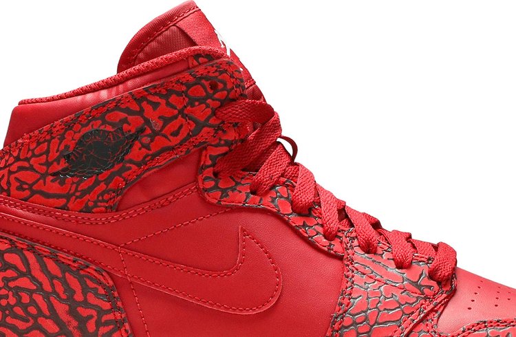 Air Jordan 1 Retro Hi Prem BG Red Elephant