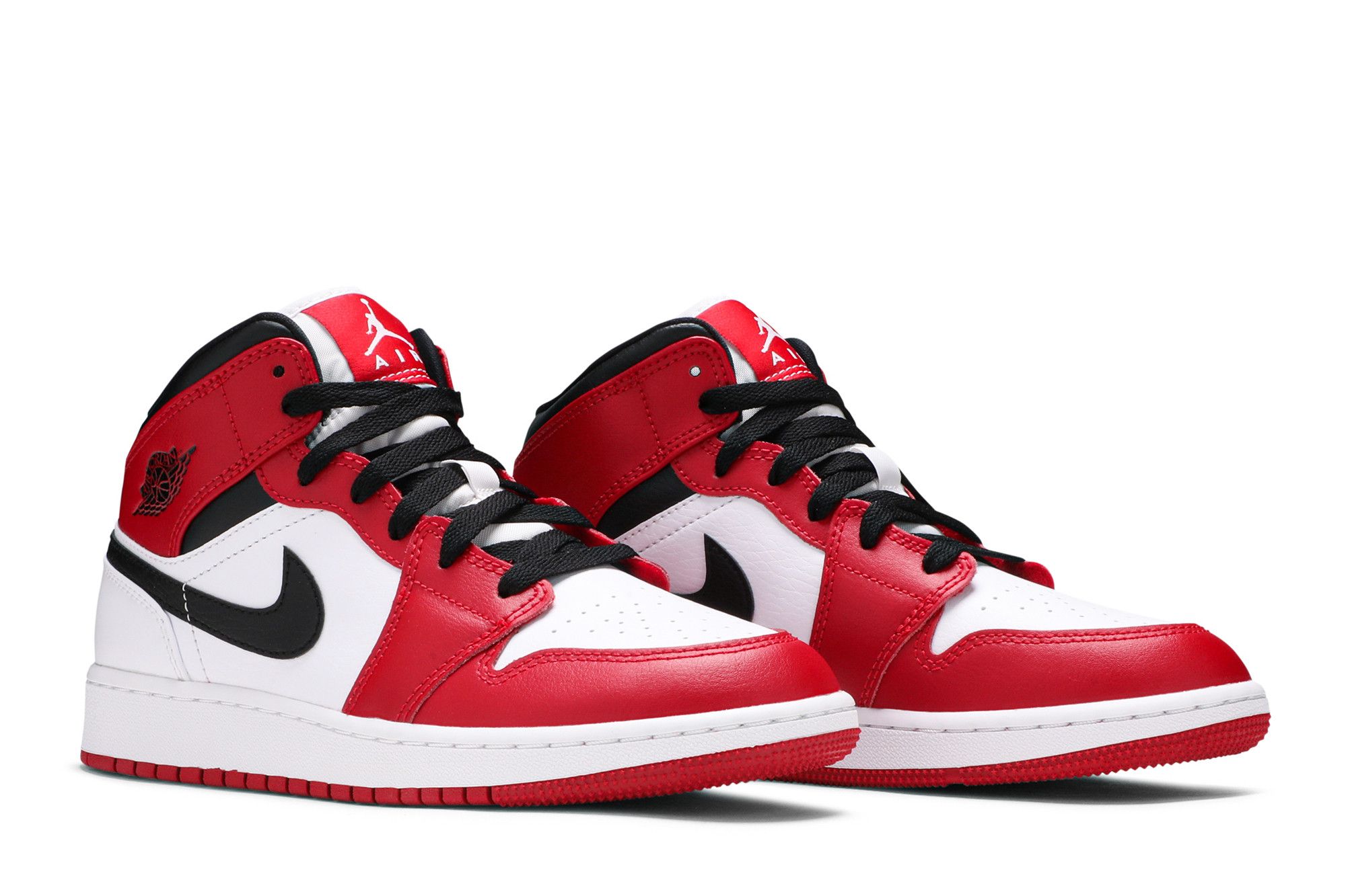 Buy Air Jordan 1 Mid GS Chicago 554275 173 GOAT