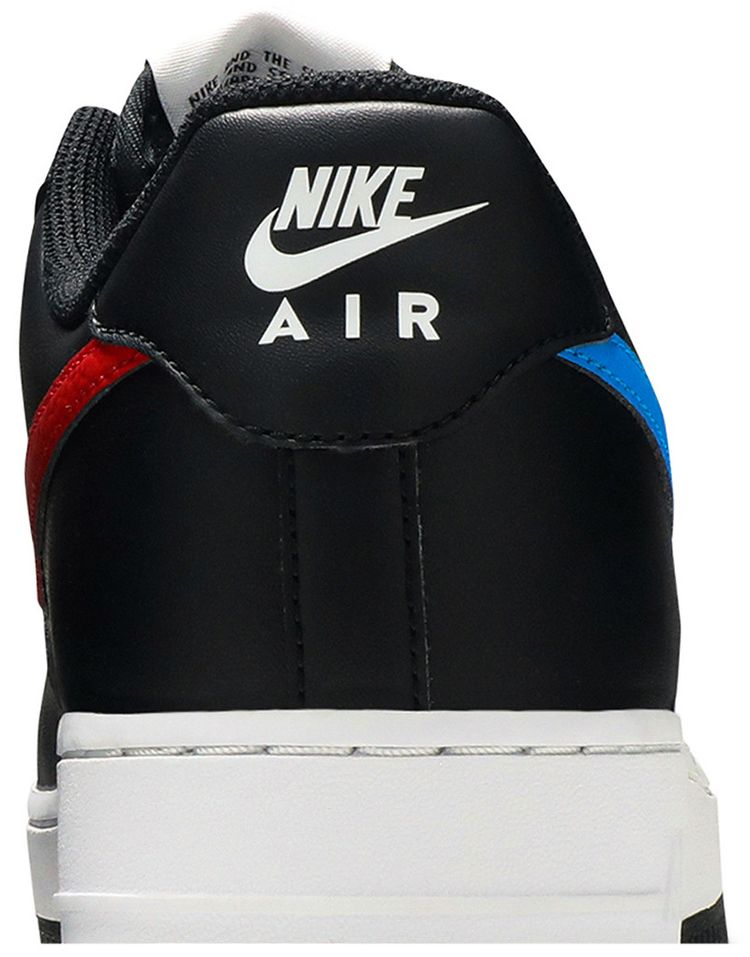 Nike Air Force 1 07 Mismatch Swooshes Black