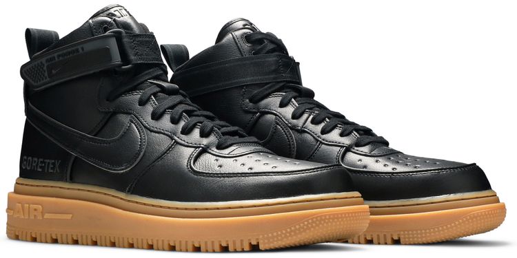 Nike Air Force 1 Gore Tex Boot Black Gum