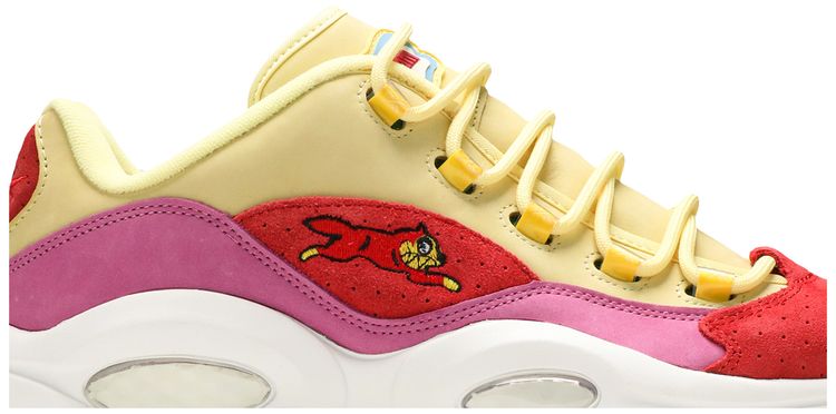 Reebok BBC Ice Cream x Question Low Yellow Red