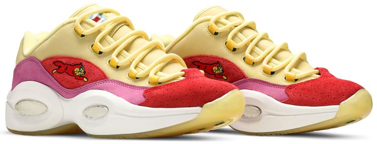 Reebok BBC Ice Cream x Question Low Yellow Red