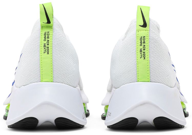 Nike Air Zoom Tempo NEXT Flyknit White Racer Blue