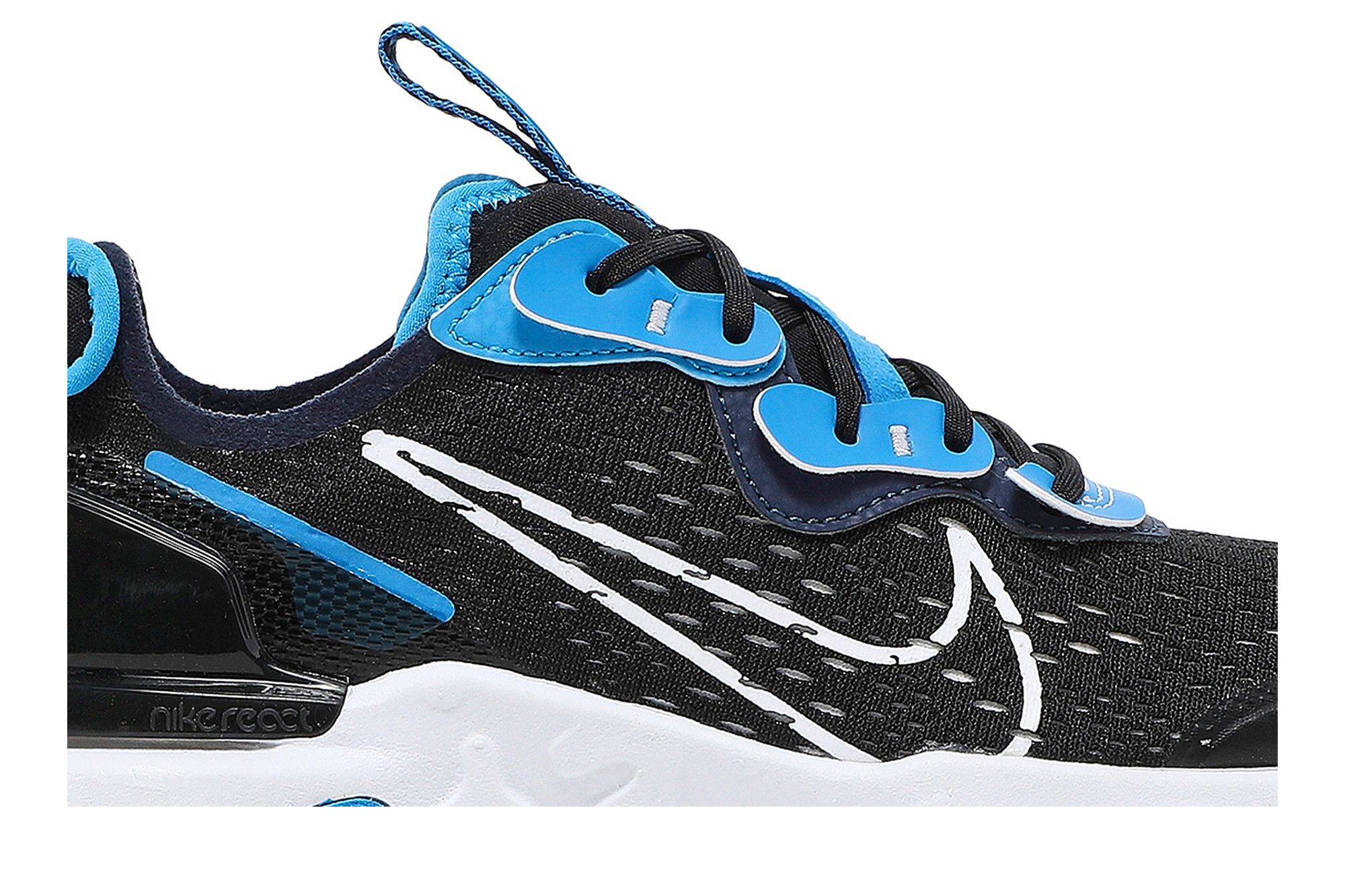 Navy blue nike react clearance