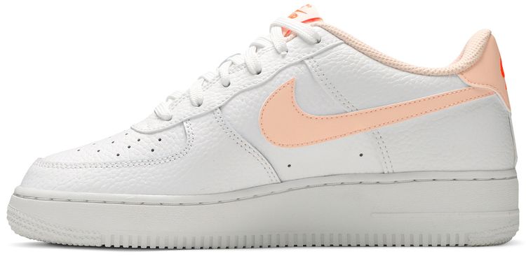 Nike Air Force 1 GS White Hyper Crimson