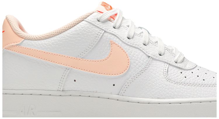 Nike Air Force 1 GS White Hyper Crimson