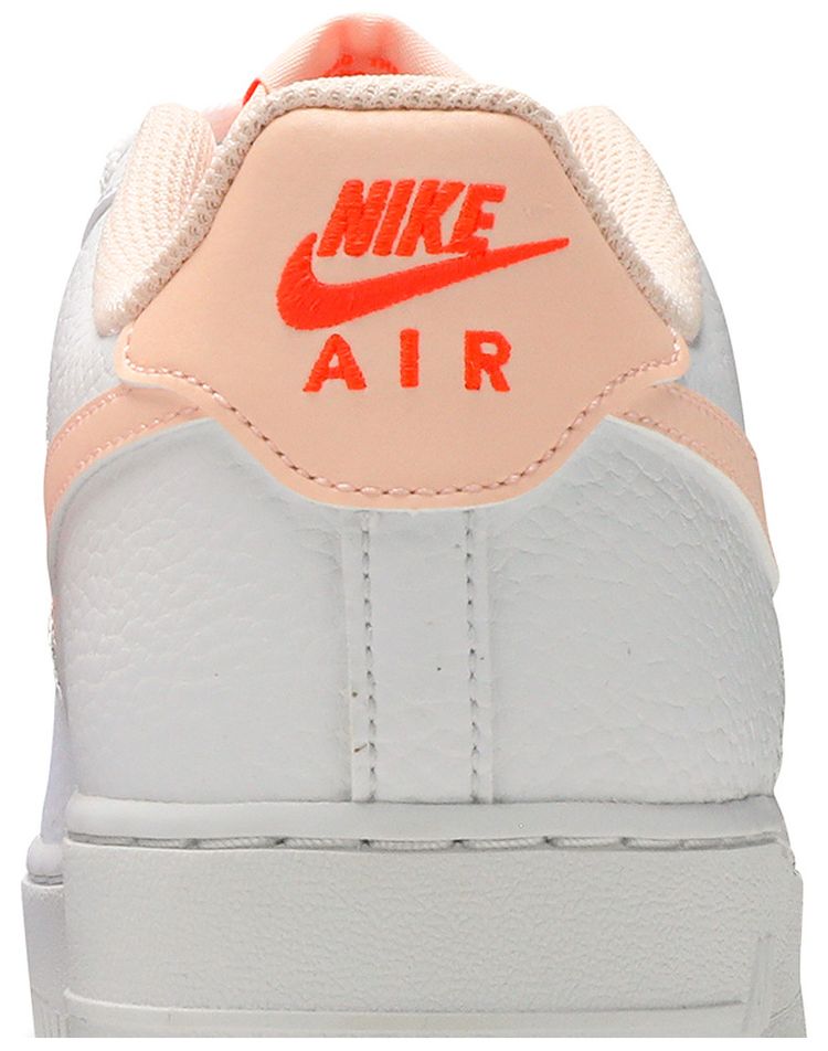 Nike Air Force 1 GS White Hyper Crimson