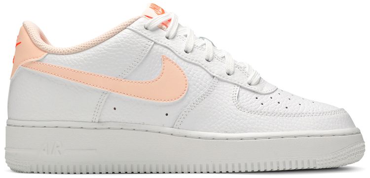 Nike Air Force 1 GS White Hyper Crimson