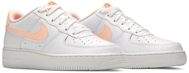 Nike Air Force 1 GS White Hyper Crimson