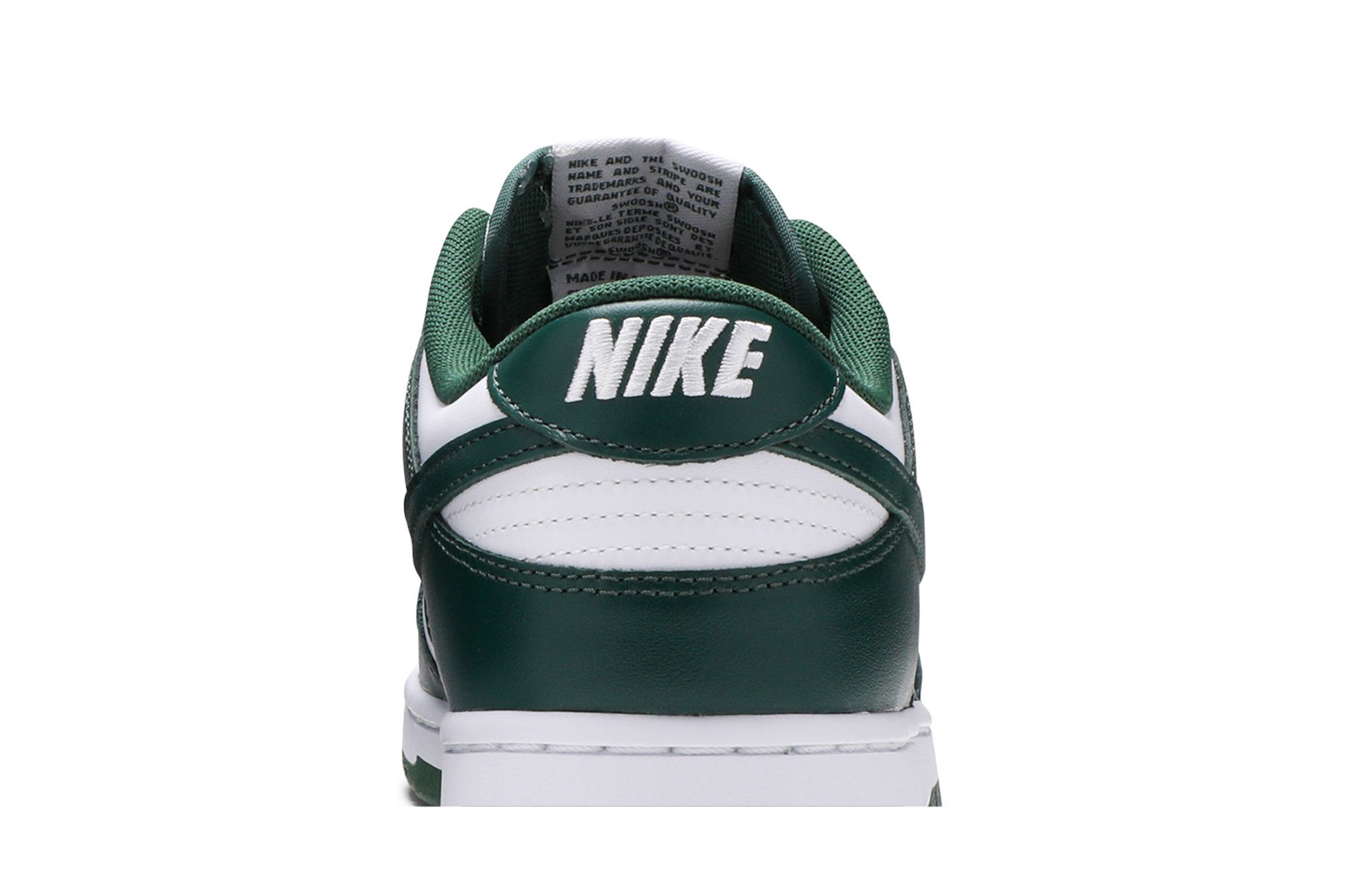 Buy Dunk Low 'Michigan State' - DD1391 101 | GOAT