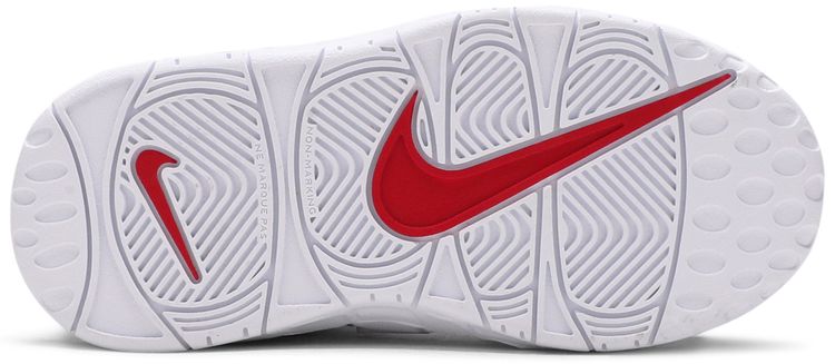 Nike Air More Uptempo TD White Varsity Red 2021