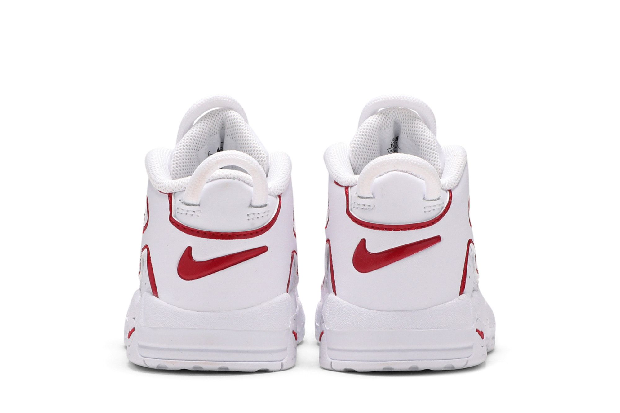 スニーカー Nike Air More Uptempo White Varsity Red Outline 921948-102 Nike Air More Uptempo White Varsity Red Outline