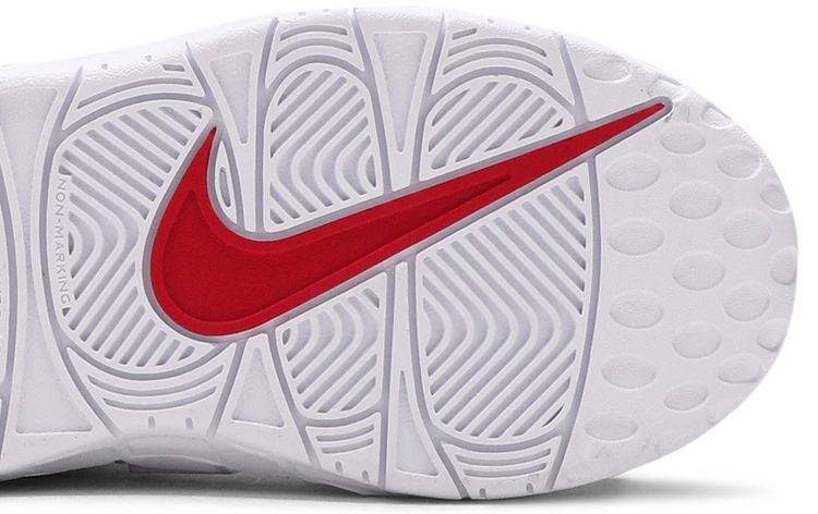 Nike Air More Uptempo TD White Varsity Red 2021