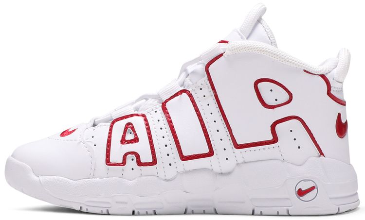 Nike Air More Uptempo TD White Varsity Red 2021