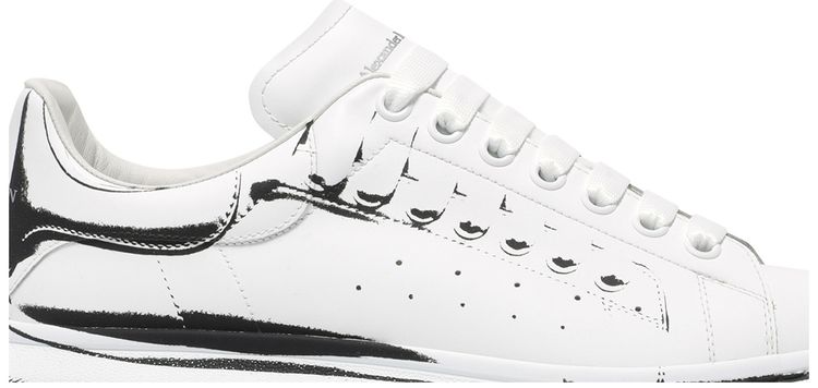 Alexander McQueen Oversized Sneaker Stamped   White