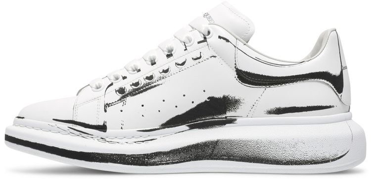 Alexander McQueen Oversized Sneaker Stamped   White
