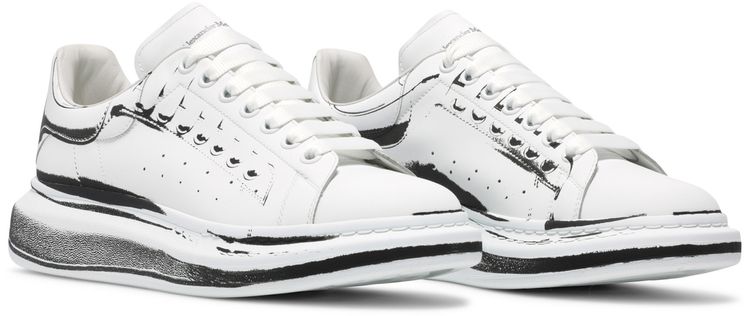 Alexander McQueen Oversized Sneaker Stamped   White