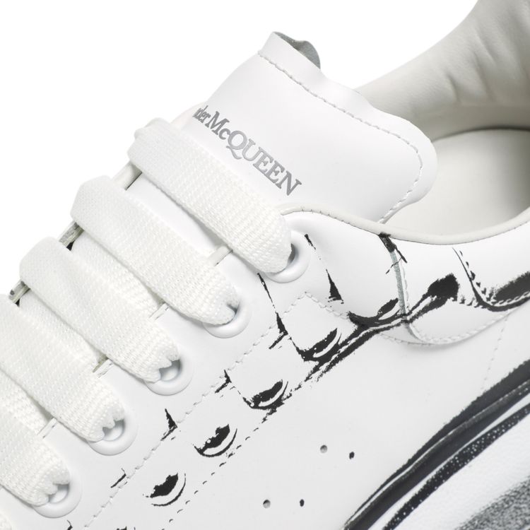 Alexander McQueen Oversized Sneaker Stamped   White