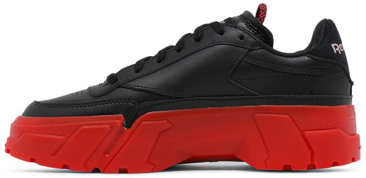 Reebok Cardi B x Wmns Club C Black Vector Red
