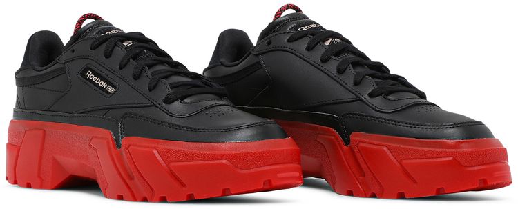 Reebok Cardi B x Wmns Club C Black Vector Red