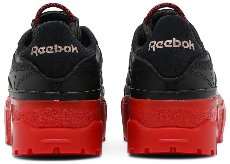 Reebok Cardi B x Wmns Club C Black Vector Red