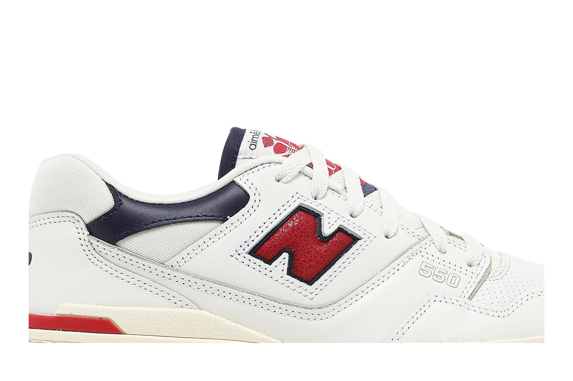 New Balance 550 Aime Leon Dore White Navy Red ニューバランス New-Balance-550-Aime-Leon-Dore